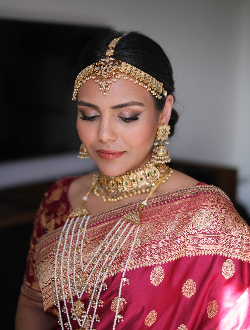 Indian bridal hair and makeup by Nikoleta Makeup & Team, photo 9