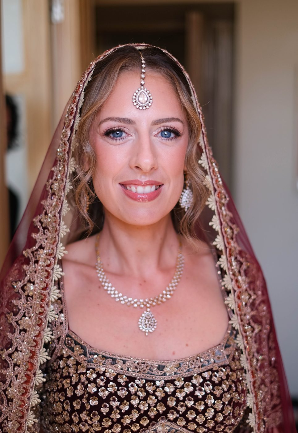 Indian bridal hair and makeup by Nikoleta Makeup & Team, photo 10